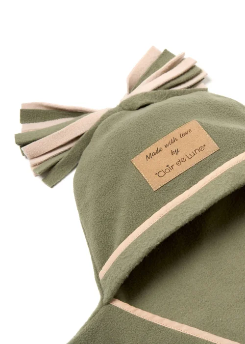 Clair de Lune Sage Star Fleece Wrap - Age 6 - 12 Months Image 2