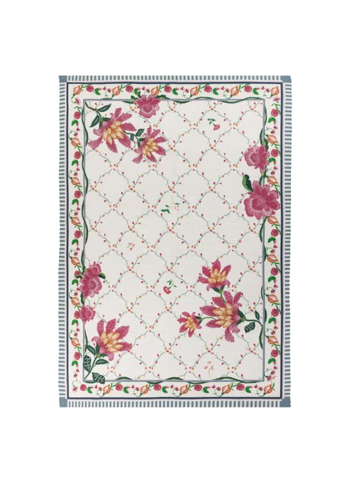 Wylder Nature Red Claudia Floral Printed Indoor/Outdoor Rug - 120 x 170 Image 5