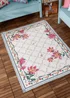 Wylder Nature Red Claudia Floral Printed Indoor/Outdoor Rug - 120 x 170 Image 1