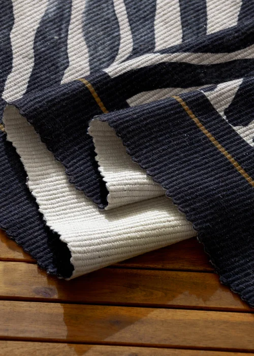 Paoletti Leopardis Zebra Printed Indoor/Outdoor Rug - 120 x 170 Image 3