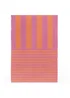furn. Pink Deck Stripe Printed Indoor/Outdoor Rug - 120 x 170 Image 5
