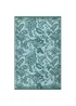 furn. Teal Anemone Woven Jacquard Outdoor Rug - 120 x 180cm Image 3