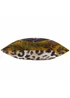 Paoletti Black/Gold Leopardis Trio Printed Outdoor Outdoor Cushion - One Size Image 4