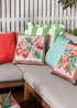 furn. Anemone Strawberries Printed Outdoor Outdoor Cushion - One Size Image 6