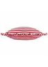 Wylder Nature Red Millie Ruffle Striped Outdoor Cushion - One Size Image 3