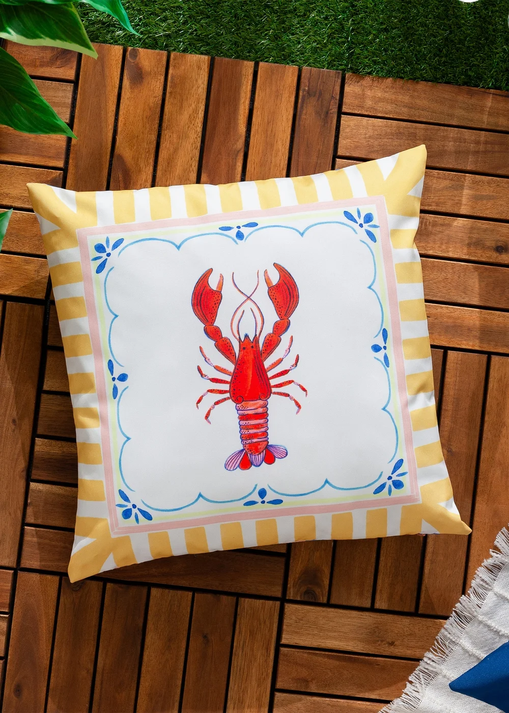 furn. Brunch Stripes Printed Outdoor Outdoor Cushion - One Size Image 1