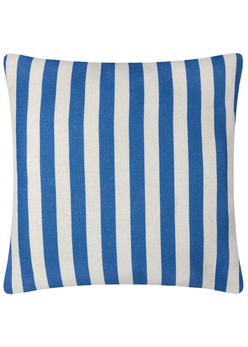 furn. Blue Deck Stripe Woven Outdoor Outdoor Cushion - One Size Image 3