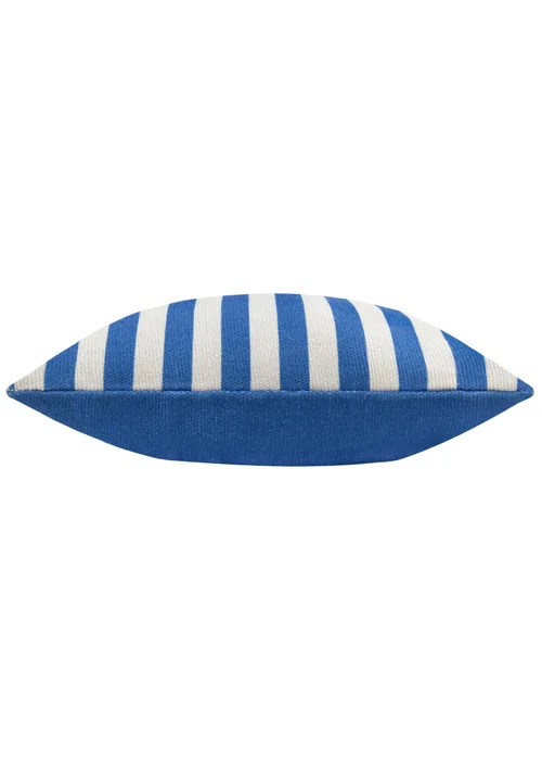 furn. Blue Deck Stripe Woven Outdoor Outdoor Cushion - One Size Image 4