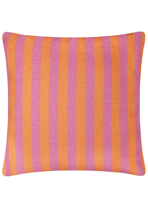 furn. Orange Deck Stripe Woven Outdoor Outdoor Cushion - One Size Image 2