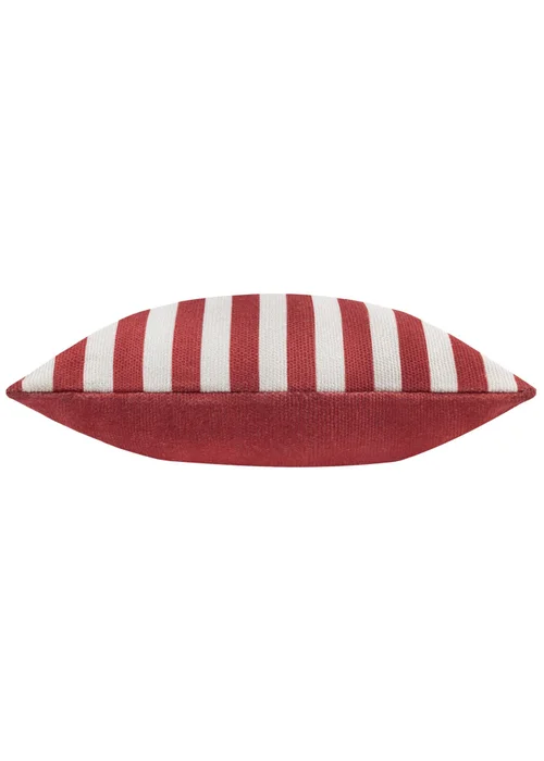 furn. Red Deck Stripe Woven Outdoor Outdoor Cushion - One Size Image 4