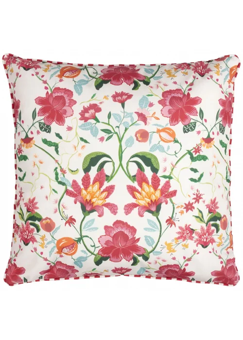 Wylder Nature Red Claudia Floral Outdoor Outdoor Cushion - One Size Image 2