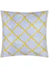 Wylder Citrus Blue Trellis Printed Outdoor Outdoor Cushion - One Size Image 3