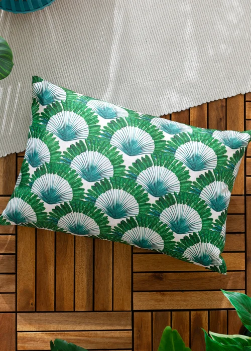 furn. Green Dellacorte Printed Outdoor Outdoor Cushion - One Size Image 1