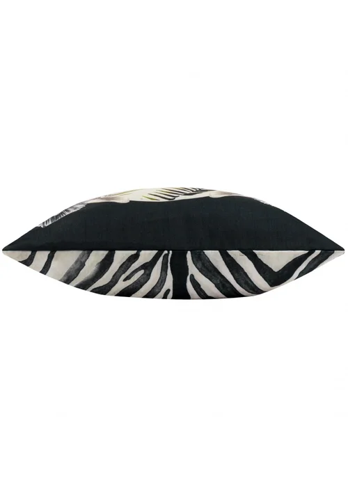 Paoletti Leopardis Zebra Woven Outdoor Cushion - One Size Image 4