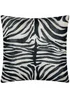 Paoletti Leopardis Zebra Woven Outdoor Cushion - One Size Image 3
