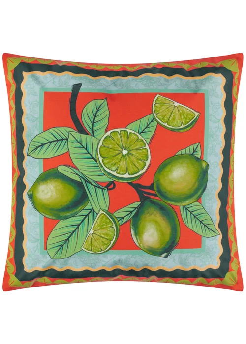 furn. Anemone Limes Printed Outdoor Outdoor Cushion - One Size Image 2