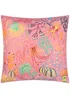 furn. Pink Reef Printed Outdoor Outdoor Cushion - One Size Image 2