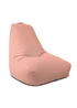 rucomfy Indoor/Outdoor Lounge Chair Dusky Pink Beanbag - One Size Image 4