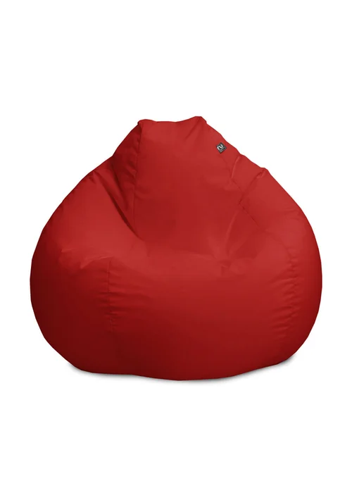 rucomfy Indoor/Outdoor Slouchbag Red Beanbag - One Size Image 3