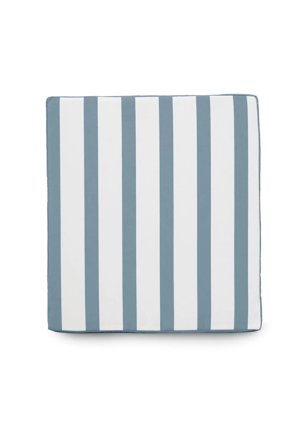 rucomfy Indoor/Outdoor Striped Single Bench Seafoam Blue Seatpad - One Size Image 1