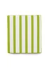 rucomfy Indoor/Outdoor Striped Single Bench Olive Green Seatpad - One Size Image 1