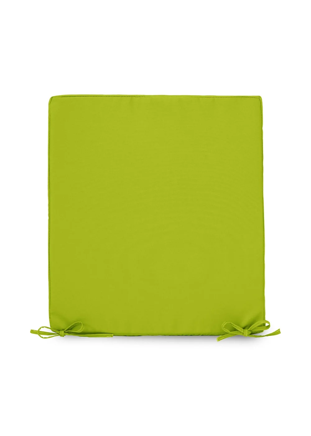 rucomfy Indoor/Outdoor Striped Single Bench Olive Green Seatpad - One Size Image 2