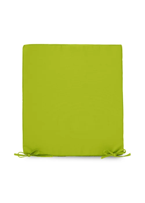 rucomfy Indoor/Outdoor Striped Single Bench Olive Green Seatpad - One Size Image 2