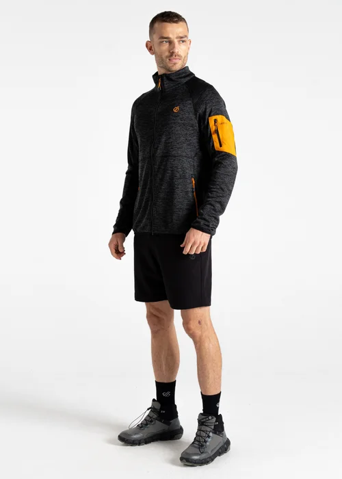 Dare2b Black/Orange Sun Torrek Breathable Fleece - S Image 2