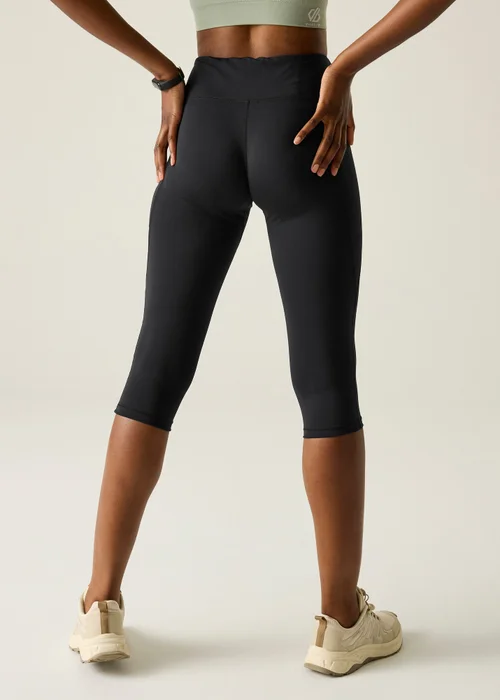 Dare 2b Black Influential II 1/3 UV Protective, Quick Drying Leggings - 16 Image 2