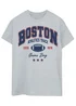 Brands In Boston Athletics Track Grey T Shirt - Extra Large Image 1