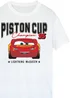 Disney Cars Lightning McQueen Piston Cup White T Shirt - 3XL Image 2