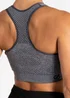 Dare2b Graphite Grey Don’t Sweat It II Quick Dry Bra - Extra Large Image 4