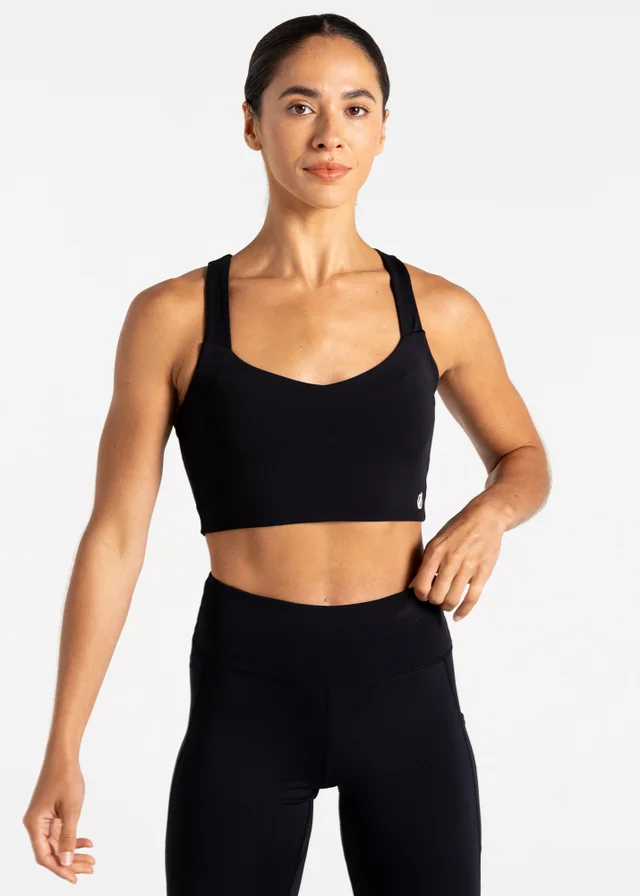 Dare2b Black Swift III Quick Dry Bra