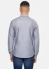 Threadbare Light Blue Oxford Cotton Slim Fit Long Sleeve Shirt - XXL Image 2