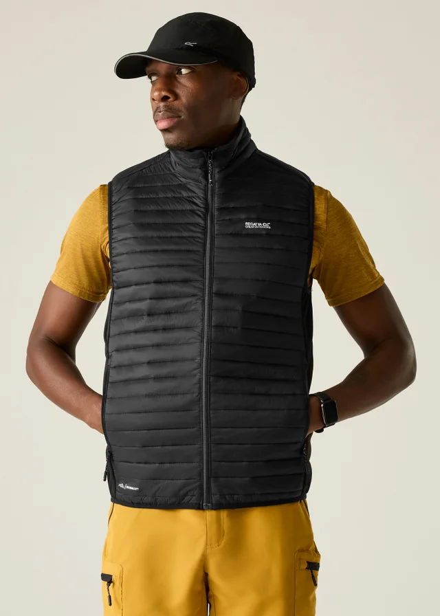 Regatta Black Andreson Hybrid Water-Repellent, Lightweight Bodywarmer