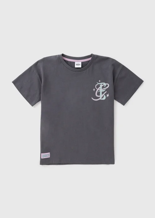 Wicked Girls Charcoal Logo T-Shirt (4-13yrs) - Age 4 Years Image 1