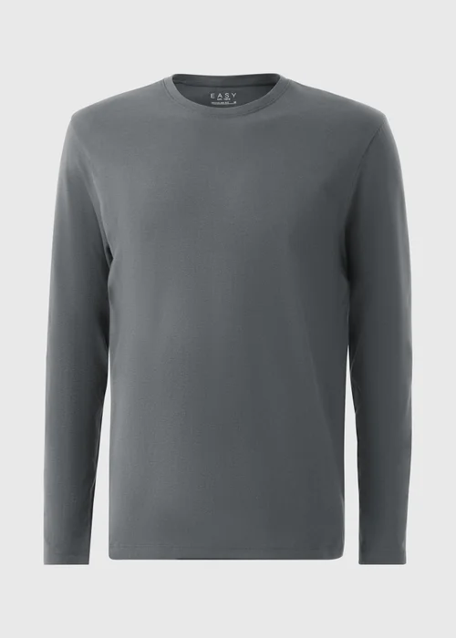 Grey Basic Crew T-Shirt - Extra small Image 4