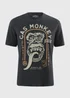 Gas Monkey Charcoal T-Shirt - XXXL Image 4