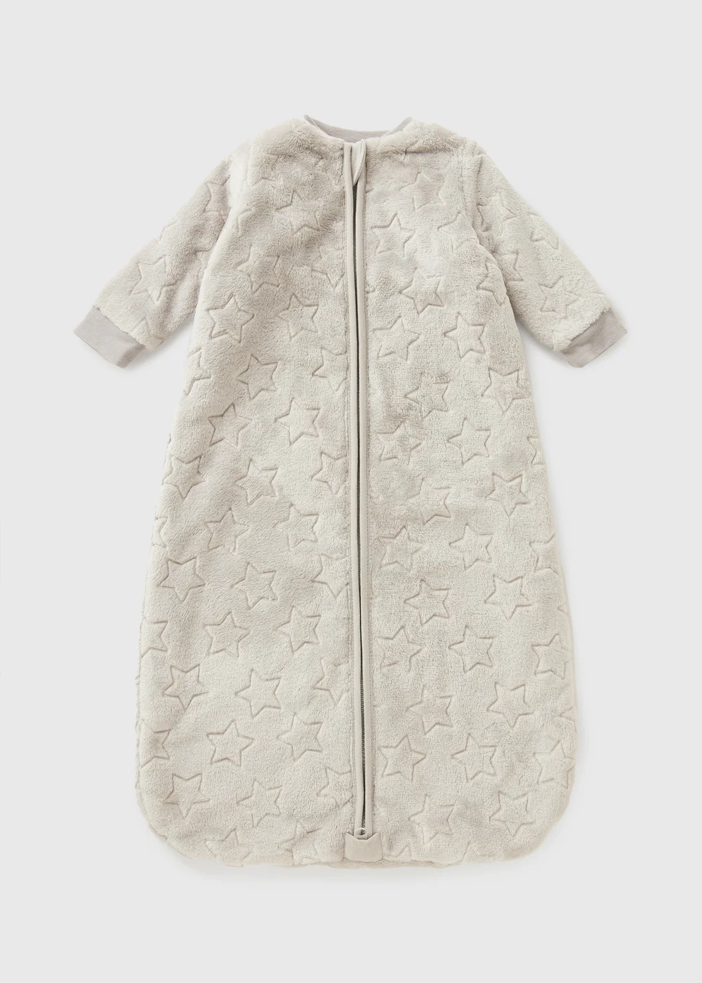 Baby Grey Star Sleeping Bag (Newborn-18mths) - Age 0 - 6 Months Image 1