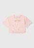 Girls Pink Party Vibes Top (7-15yrs) - Age 13 Years Image 1