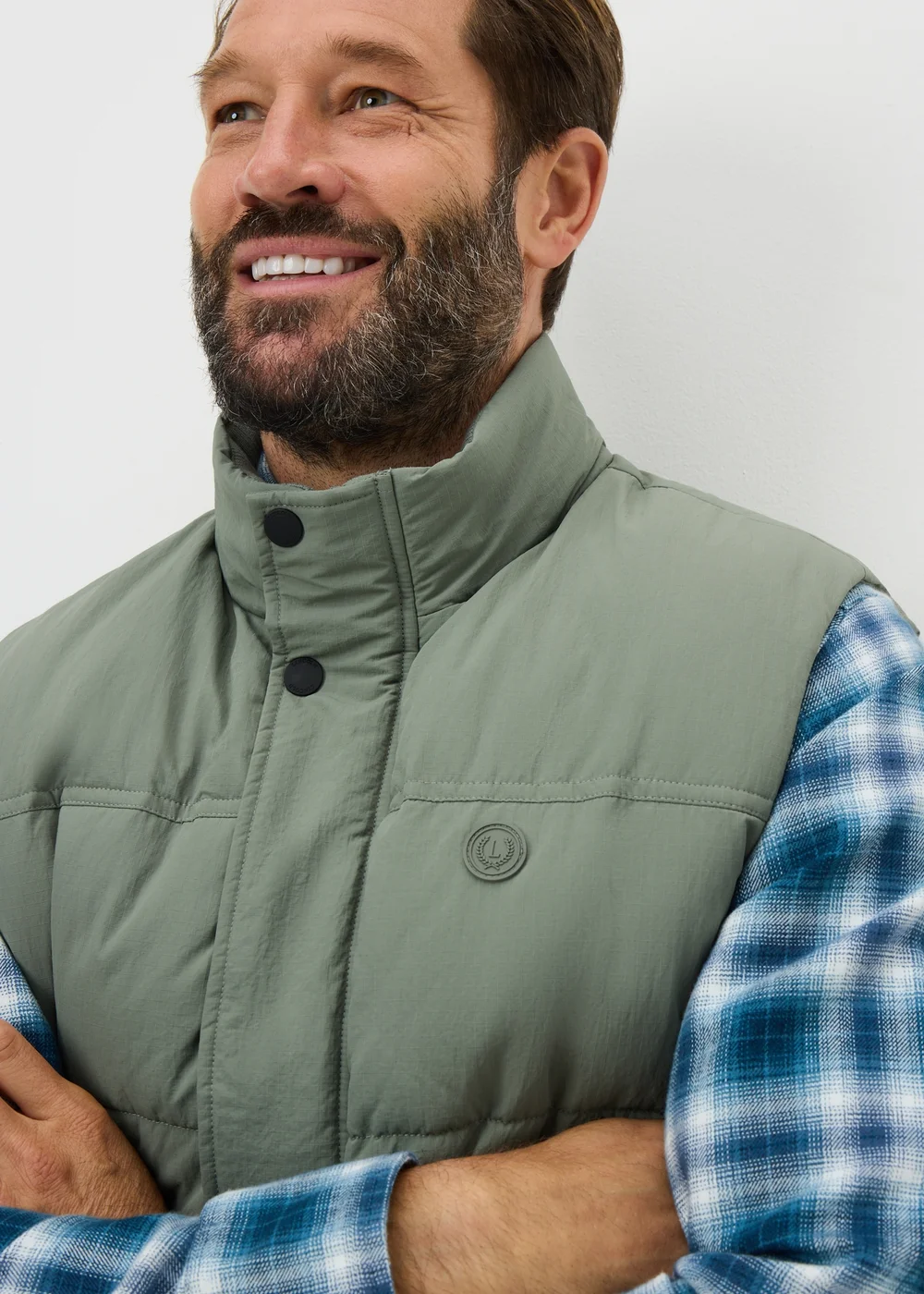 Lincoln Green Fleece Gilet - L Image 2