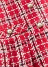 Girls Red Boucle Top & Pinafore Set (7-15yrs) - Age 9 Years Image 2