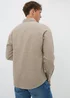 Stone Brushed Birdseye Plain Shirt - Small Image 3