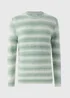 Green Gradient Crew Jumper - Large Image 4