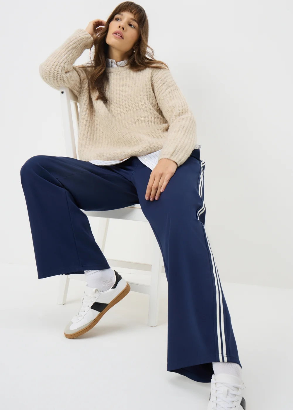 Cream Jumper - XS Image 1