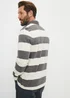 Lincoln Grey Striped Rugby Top - XXXL Image 2