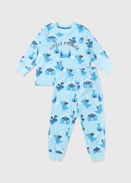 Boys Blue Little Prince Pyjama Set (1-7yrs) - 1 to 1 half years Image 1