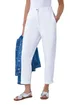 Roman White Petite Cotton Blend Stretch Chino Trousers - 10 Image 2