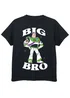 Ada & Ted Disney Toy Story Buzz Lightyear Big Brother Boys Black T-Shirt (3-13 Years) - Age 7-8 Years Image 1