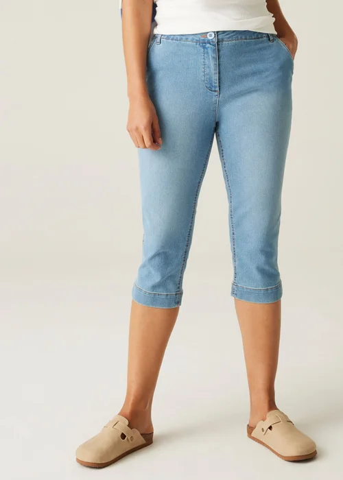 Regatta True Denim Light Blue Bayletta Capri - 20 Image 1